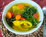 Foto langkah ke 5 dari resep Ikan Mas Kuah Asam Kemangi.