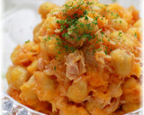 A picture of step 6 of Soybean and Tuna Salad With Carrot Dressing.