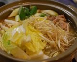 A picture of step 3 of Packed with Sesame Flavor! Easy and Delicious Salt-Chicken Chanko (Sumo Wrestler's Hot Pot).