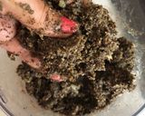 Фото кроку 1 до Печенье 🍪 из конопляной муки и орехов. Веган.