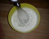 A picture of step 2 of No Bake Nuttella Cheesecake.
