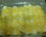 A picture of step 12 of Beef Enchilada Casserole.