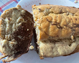 Foto del paso 12 de la receta: BizCocho saludable mármolado de vainilla y chocolate