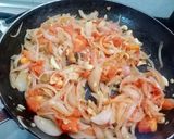 A picture of step 4 of Vegetable Kolhapuri.