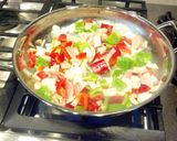 A picture of step 6 of Healthy Meat-Bean Chili.