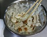 A picture of step 4 of My Family's Isobe Age (Nori Seaweed Flavored Deep Fried Fritters).
