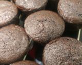A picture of step 9 of Chocolate Cupcakes 'take over the world'.