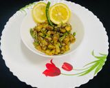 A picture of step 4 of Farali jeera aloo.
