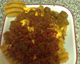 Layered Bacon Chili Cheddar Cheese Waffle Fries recipe step 9 photo
