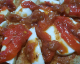 Foto del paso 6 de la receta: Pizza integral de cebolla y morrón asado