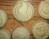 A picture of step 2 of Coconut chapati #coconutchapati #themechallenge.