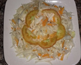 A picture of step 5 of Cabbage and coconut salad.