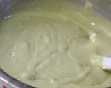 A picture of step 6 of Matcha Roll Cake White Chocolate Cream.