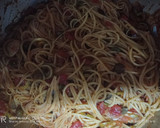 Foto del paso 6 de la receta: Spaghettis y capellines a la putanesca