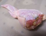 A picture of step 10 of Pan Fried, Not Deep Fried Stuffed Chicken Wings (Chicken "Gyoza").