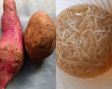 A picture of step 1 of Sweet Potato And Sabudana Khichdi (Maha Shivratri Vrat Falahar).