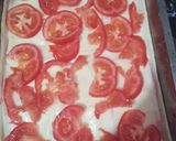 Foto del paso 3 de la receta: Torta de fiambre con tomate y huevo