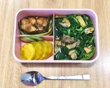 Hình bước làm 4 của món Day 20 : Canh trai rau cải, cá trắm hấp nước tương_eat1000