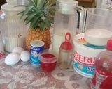 Foto del paso 1 de la receta: Volteado de piña 🎂🍍