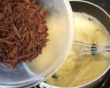 A picture of step 4 of Chocolate Custard Cream.