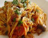 A picture of step 5 of Italian Chicken in Tomato Sauce.