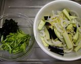 A picture of step 3 of Stewed Aubergine - Only 5 Minutes in a Microwave.