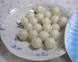 A picture of step 6 of Steamed and Delicious Basic White Dango.