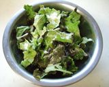 A picture of step 1 of For Doll's Festival: Tri-colored Shrimp Cocktail Salad.
