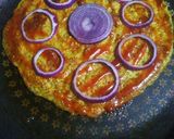 A picture of step 3 of Healthy Sprouts Pizza.