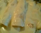 A picture of step 8 of Chicken Enchilada Bake.