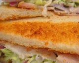 A picture of step 3 of Hot Sandwiches Filled with Leftover Pork.