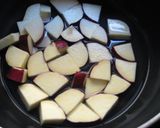 A picture of step 1 of Sweet Potato Muffins.