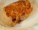 A picture of step 5 of Peanut Butter & Banana Shortcake.