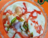 A picture of step 4 of Fruit shrikhand.