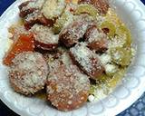 Sausage salad, fried recipe step 3 photo