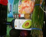 A picture of step 1 of Avacado shrimp salad summertime fresh!.