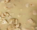 A picture of step 4 of Black and "white" spaghetti.