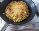 A picture of step 6 of A Single Serving Okonomiyaki with Just Cabbage.