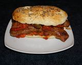 Foto del paso 4 de la receta: SANDWICH DE CHORIZOS ITALIANOS NEOYORKINOS. JON STYLE
