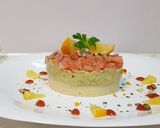 Pas rețetă Tartar de somon cu avocado 7 fotografie