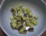 A picture of step 5 of Rolled Matcha Bread with Sweet Potatoes and Adzuki.