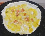 A picture of step 2 of Masala dosa.
