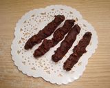 A picture of step 4 of Koeda (Twig) Chocolate Sticks Decorations Using Two Ingredients.