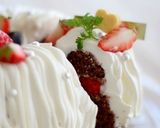 A picture of step 7 of Chocolate Angel Cake.