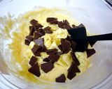 A picture of step 5 of Easy Chocolate Banana Muffins with Pancake Mix (no extra butter or sugar).