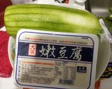 絲瓜燴豆腐的食譜步驟1照片