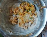 A picture of step 3 of Pumpkin carrots chapatis.