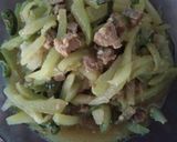 Foto langkah ke 5 dari resep Sayur waluh mix bistik.