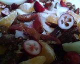 A picture of step 1 of Cran-orange pecan salad.