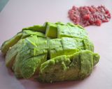 A picture of step 1 of Avocado Cream Pasta with Umeboshi Pickled Plums.